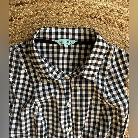 Vintage Gingham Wrap Dress - Picture 3 of 5